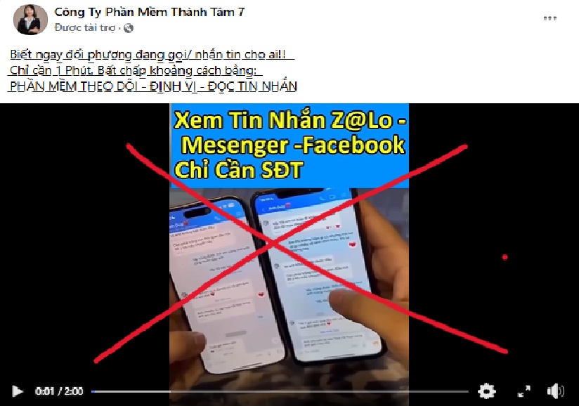 Ứng dụng “App định vị người thân” thực chất là phần mềm gián điệp
