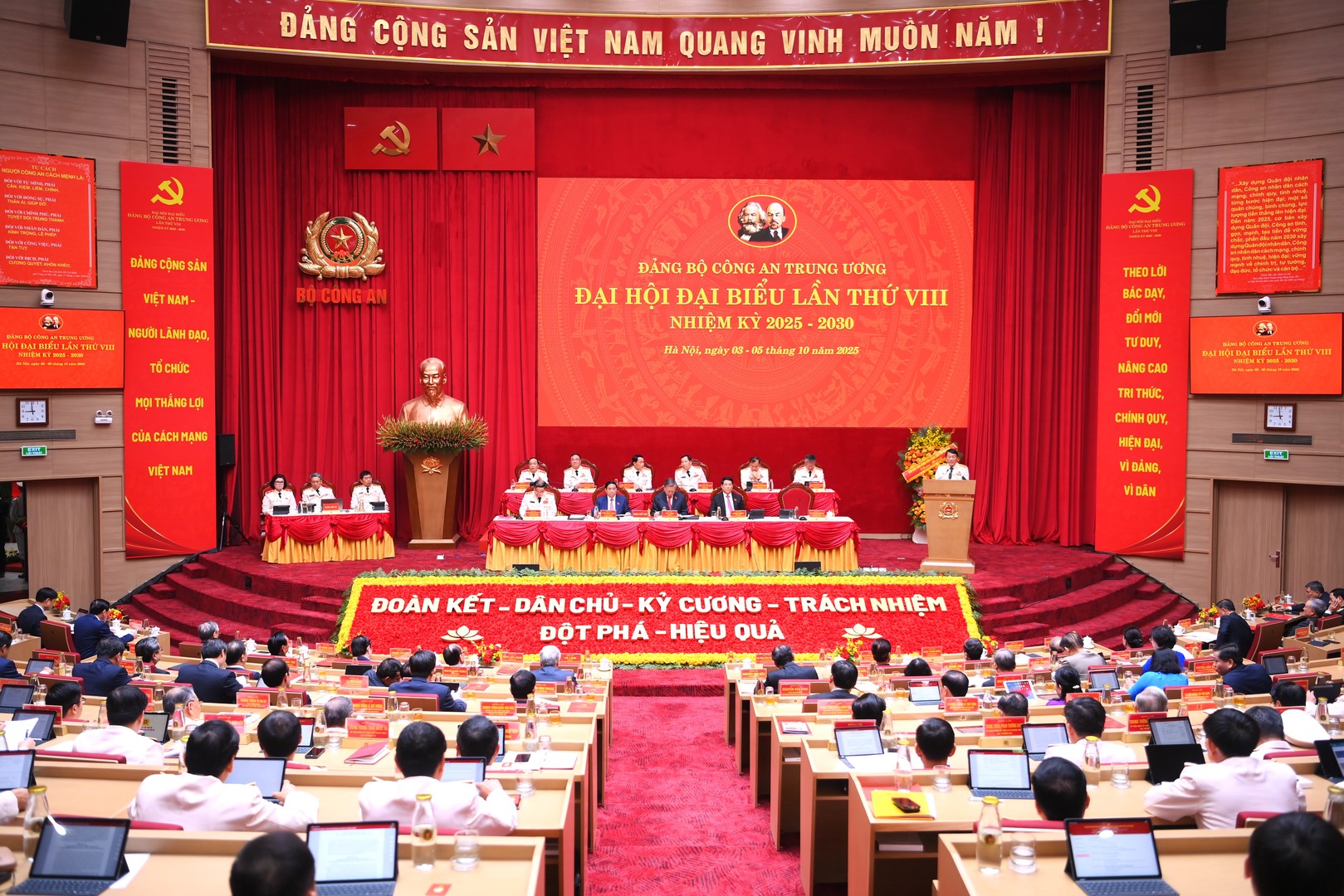 Đảng bộ Công an Trung ương đạt nhiều kết quả nổi bật nhiệm kỳ 2020 - 2025