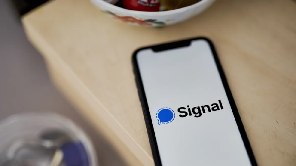 Ứng dụng tin nhắn bảo mật Signal. Ảnh Internet