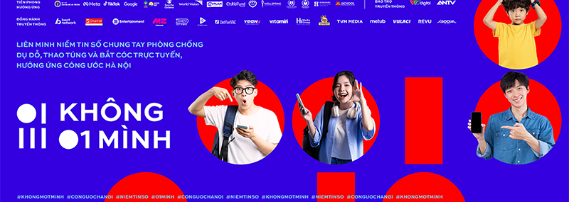 Khởi động chiến dịch "Không một mình" - Lá chắn số bảo vệ trẻ em trước nguy cơ dụ dỗ trực tuyến