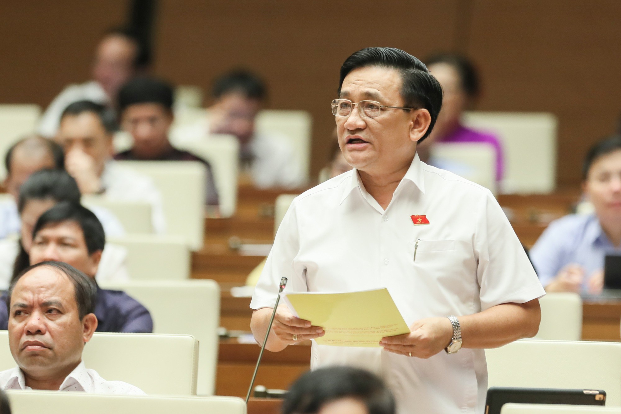 Đại biểu Quốc hội Trần Quốc Tuấn.