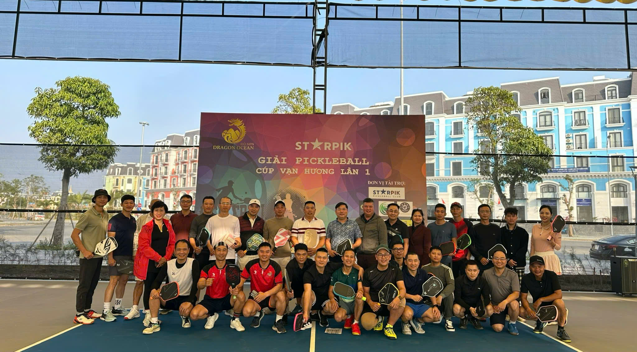 Giải đấu quy tụ nhiều tay vợt tên tuổi trong và ngoài nước