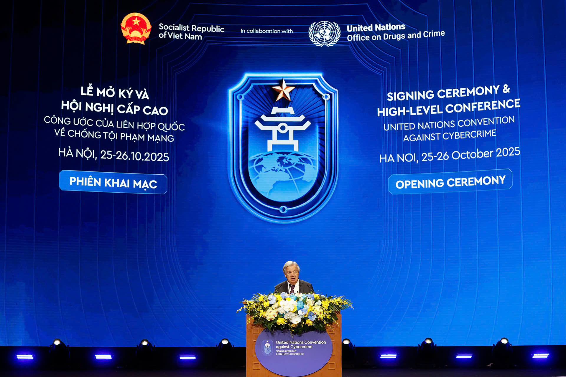 Tổng Thư ký Liên Hợp Quốc António Guterres: “Không ai được an toàn trên không gian mạng cho đến khi tất cả mọi người đều được an toàn”