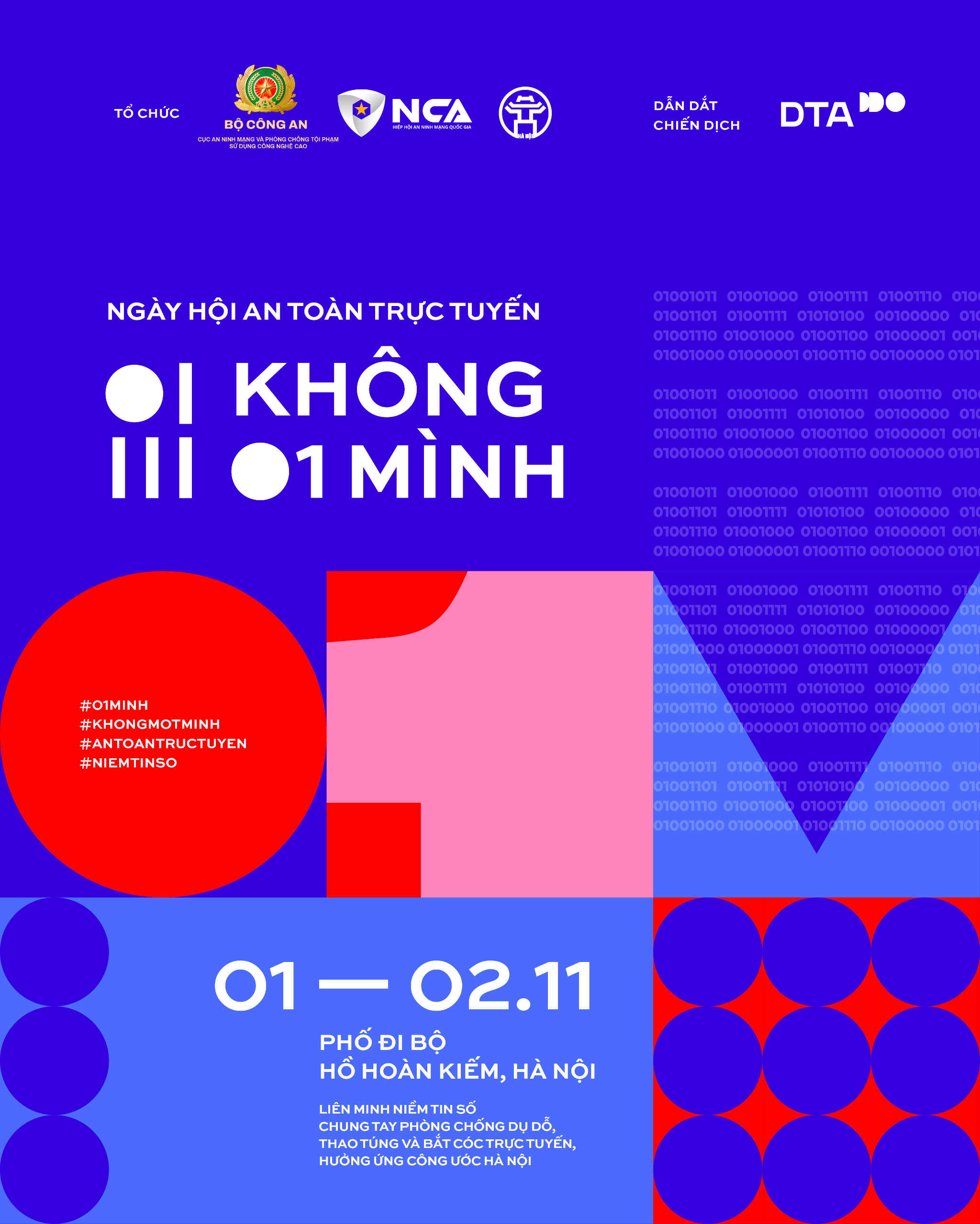 Hiệp hội An ninh mạng Quốc gia phối hợp tổ chức Ngày hội An toàn trực tuyến “Không Một Mình”