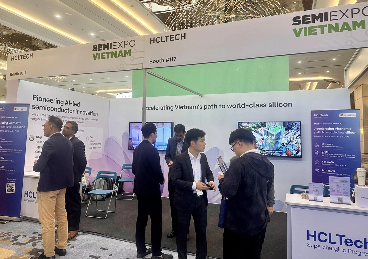 HCLTech là một trong những nhà tài trợ tại SEMIEXPO Vietnam 2025