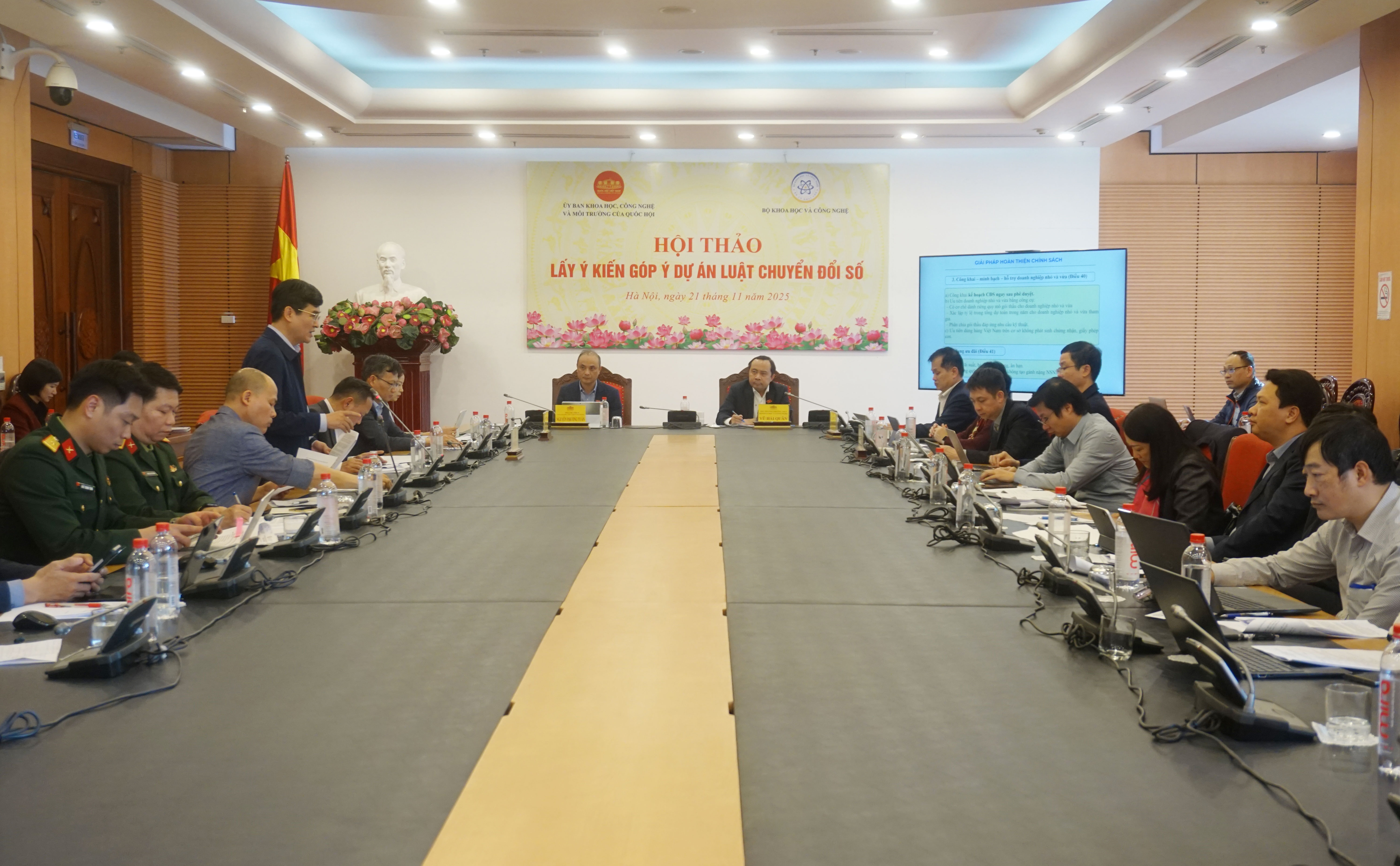 Nhiều đề xuất quan trọng góp ý vào dự thảo Luật Chuyển đổi số