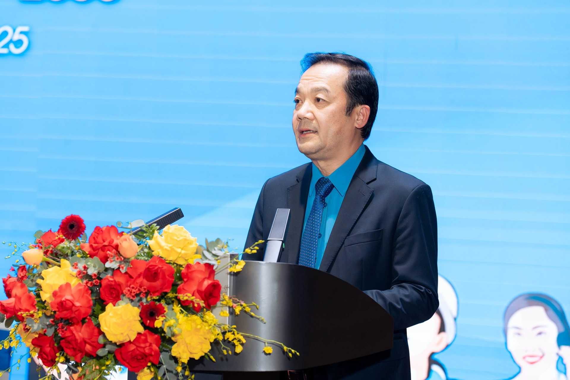 Đồng chí Phạm Đức Long - Ủy viên BCH Tổng Liên đoàn Lao động Việt Nam, Thứ trưởng Bộ Khoa học và Công nghệ, Chủ tịch Công đoàn Khoa học và Công nghệ Việt Nam phát biểu chỉ đạo tại Đại hội Công đoàn VNPT lần thứ III, nhiệm kỳ 2025 - 2030 diễn ra ngày 28/11/2025 tại Hà Nội