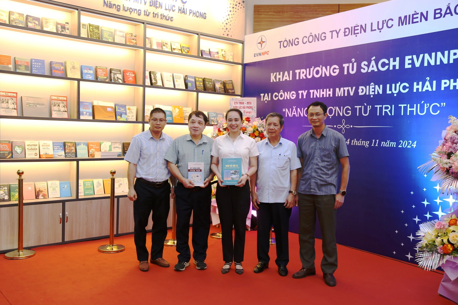 Không gian văn hóa đọc EVNNPC – nơi nuôi dưỡng thói quen tự học và lan tỏa giá trị tri thức trong CBCNV.