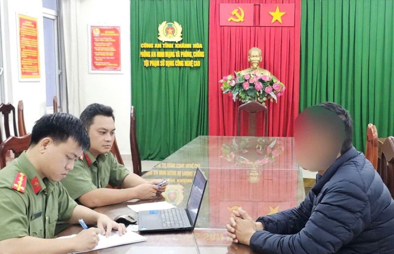 Một trong số các đối tượng đăng tải, chia sẻ thông tin thất thiệt trên mạng xã hội đã khai nhận hành vi vi phạm