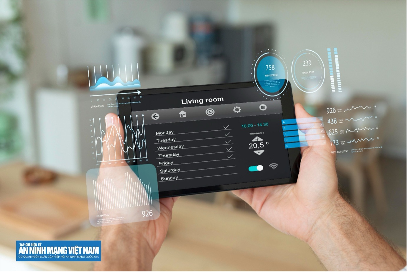 IoT đang hiện hữu từng ngày, trong chính những không gian chúng ta sinh sống, nhưng đừng để trở thành điểm yếu cho tội phạm mạng khai thác (Ảnh minh hoạ)