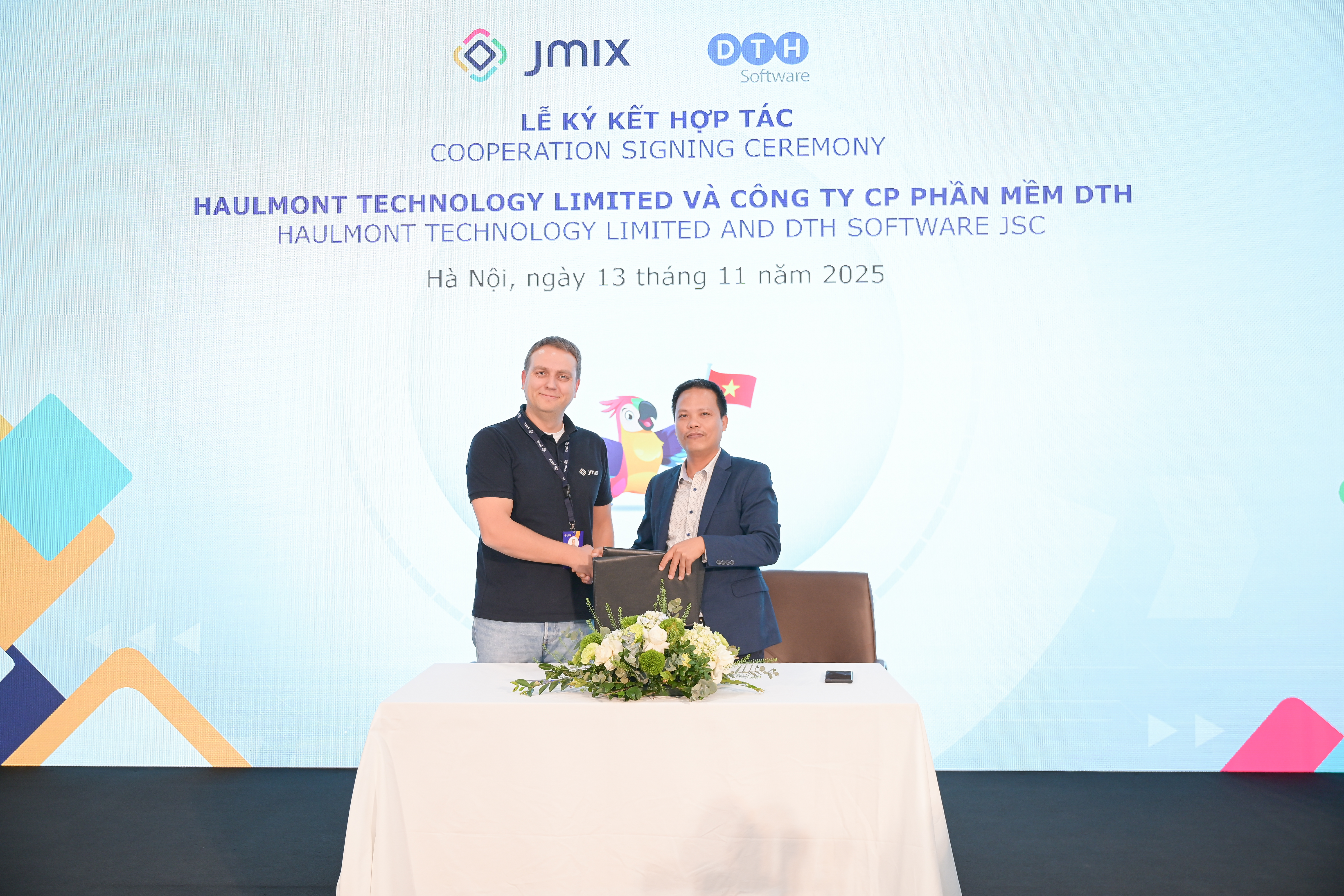 DTH cùng Jmix hợp tác phát triển nền tảng xây dựng phần mềm công nghệ mới