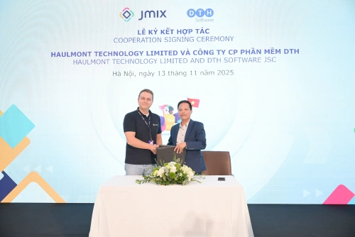 DTH cùng Jmix hợp tác phát triển nền tảng xây dựng phần mềm công nghệ mới