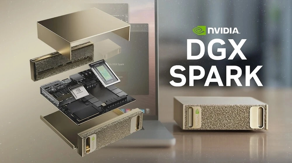 Siêu máy tính DGX Spark dành cho AI. Ảnh Nvidia