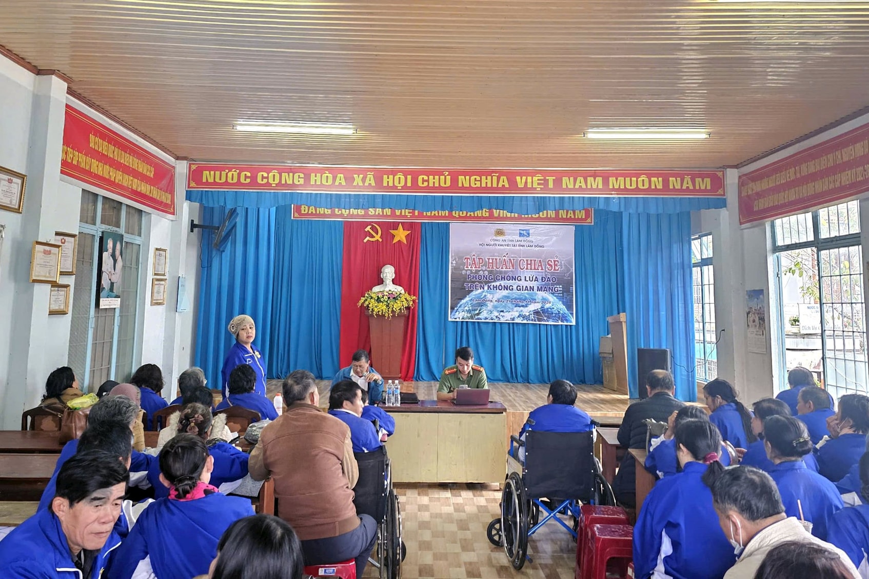 Buổi tập huấn thu hút đông đảo hội viên tham dự