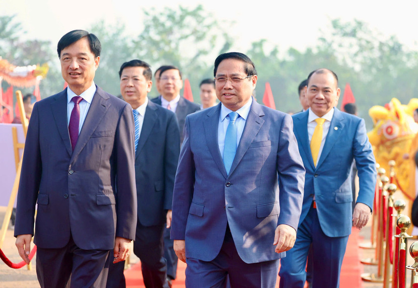 Thủ tướng Phạm Minh Chính dự khởi công dự án khu đô thị thể thao Olympic, Hà Nội