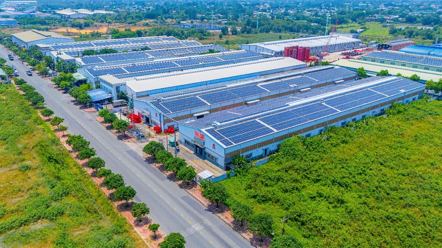 Hệ thống nhà xưởng hiện đại của SCCI