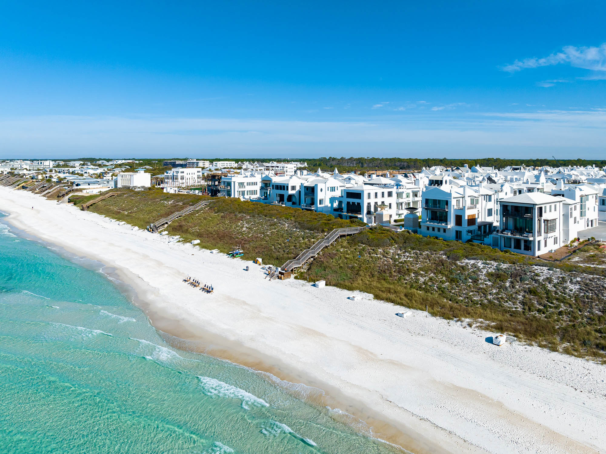 Khu resort ven biển Alys Beach tại Florida, Mỹ. Ảnh: Internet.