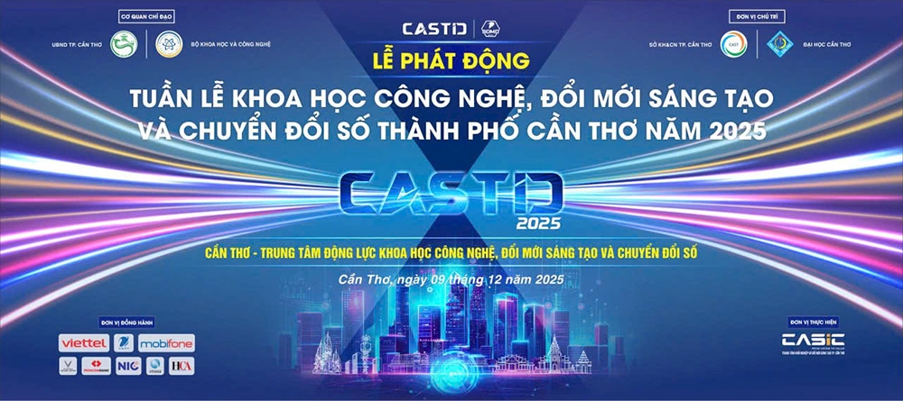 CASTID 2025 khởi động với hơn 20 hoạt động, dự kiến thu hút 10.000 lượt tham dự.
