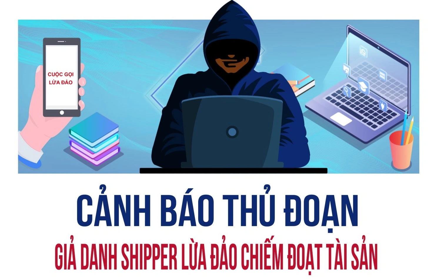 , Công an Nghệ An cho biết thời gian gần đây, trên các trang mạng xã hội liên tục xuất hiện phản ánh của người dân về việc bị các đối tượng mạo danh nhân viên giao hàng gọi điện dẫn dụ truy cập đường link giả mạo để chiếm đoạt tài sản.