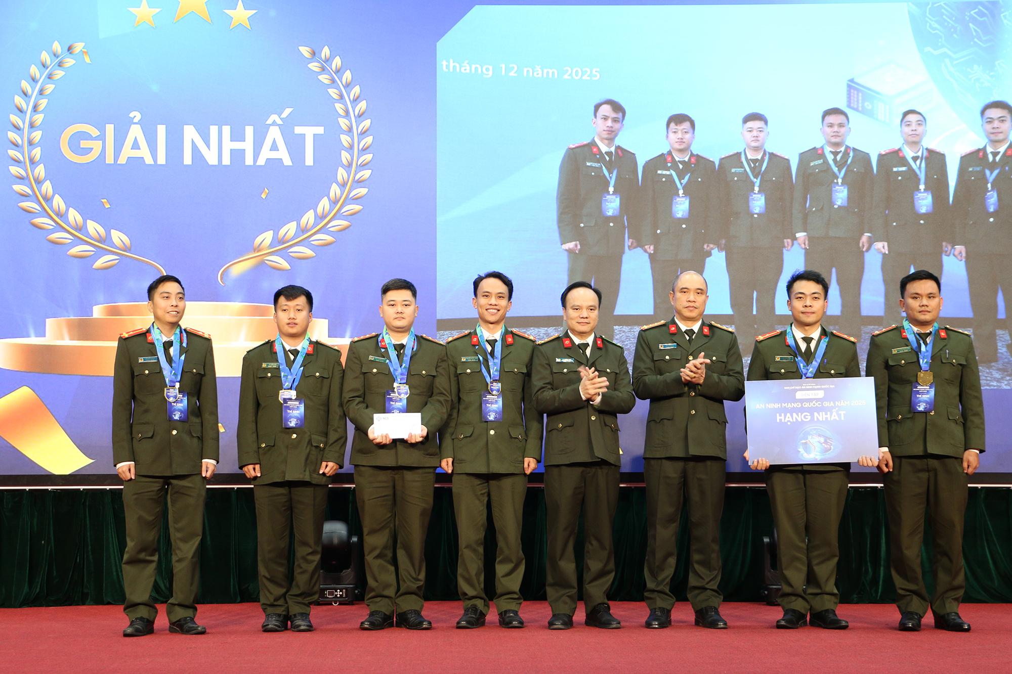 Đội Chi Lăng giành giải Nhất chương trình Diễn tập An ninh mạng quốc gia năm 2025