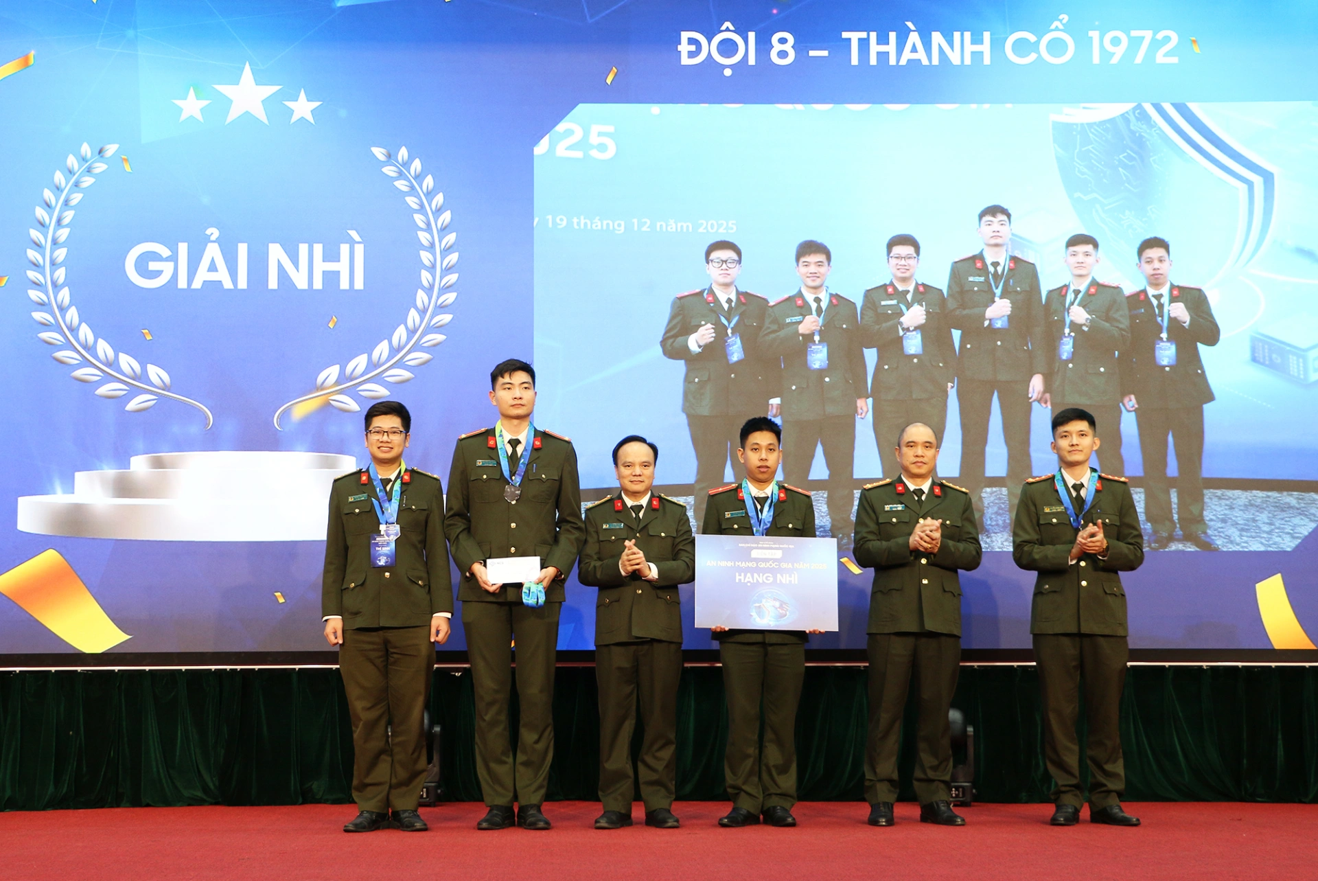 Đội Thành Cổ đạt giải Nhì Diễn tập An ninh mạng 2025