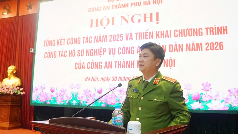 Thiếu tướng Dương Đức Hải nhấn mạnh yêu cầu lực lượng hồ sơ nghiệp vụ phải thay đổi mạnh mẽ về tư duy và phương pháp thực hiện.