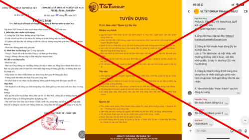 Giả mạo doanh nghiệp để tuyển dụng: Trò lừa mới trên mạng xã hội