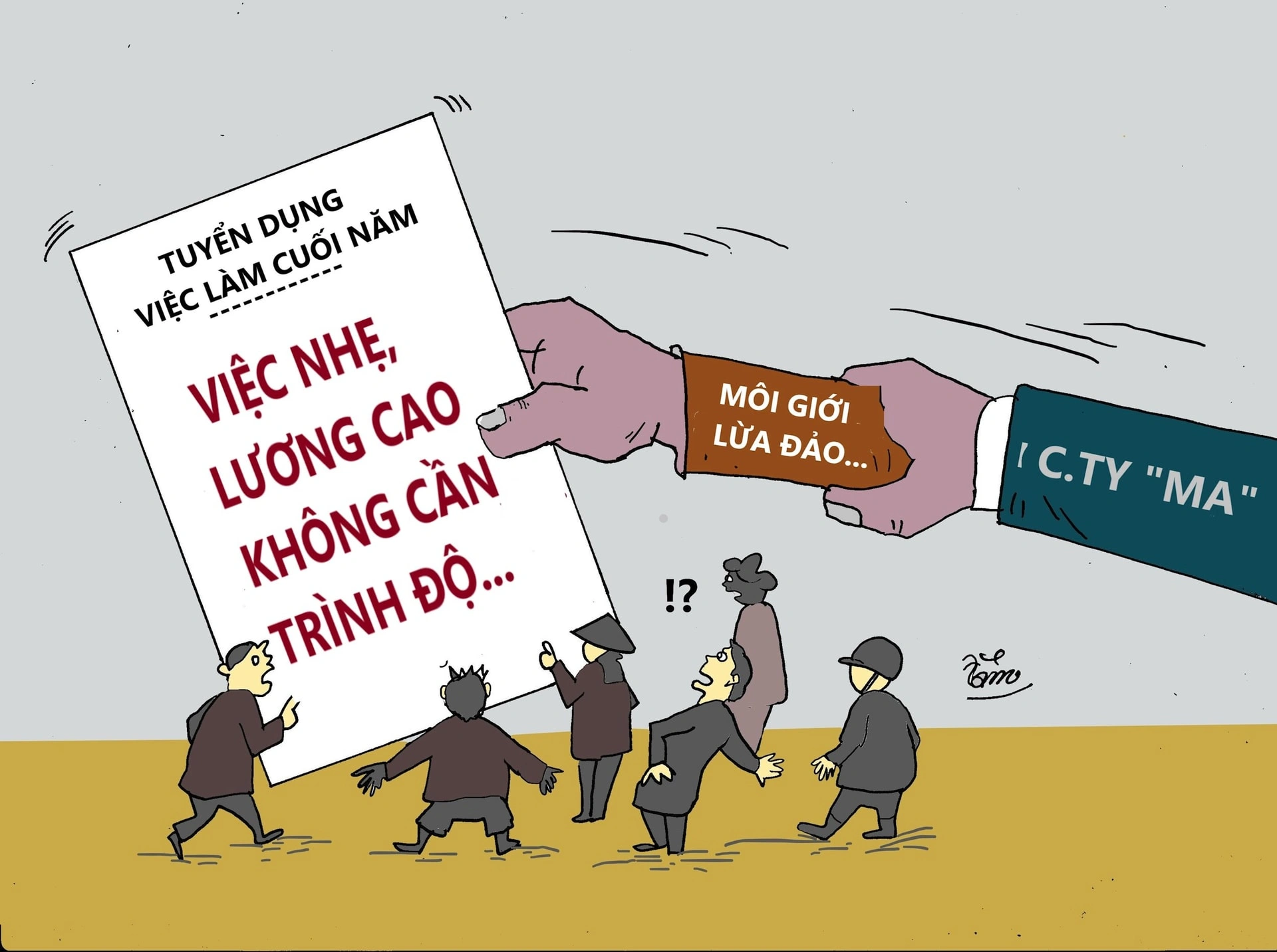 Cảnh báo từ cơ quan chức năng nhấn mạnh rằng cơ hội việc làm thật luôn đi kèm quy trình rõ ràng, không có chuyện lương cao mà không cần kinh nghiệm hay chi phí “đặt cọc”.