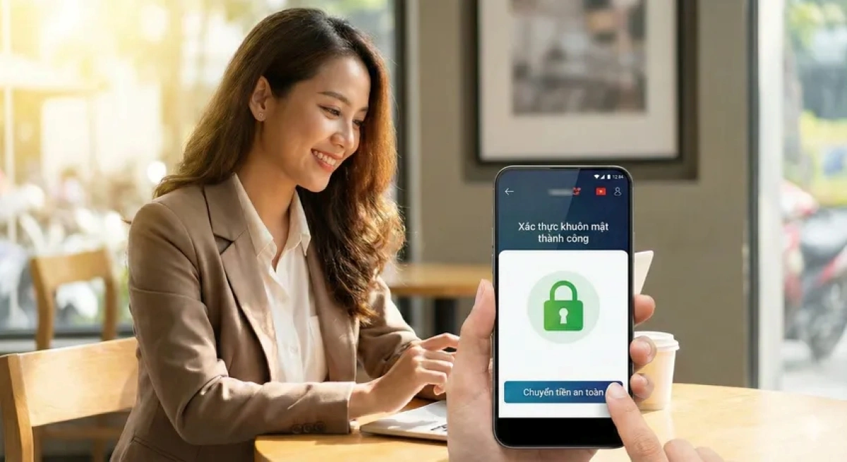 Cần cơ chế chia sẻ rủi ro công bằng hơn trong giao dịch ngân hàng số. Ảnh minh họa AI