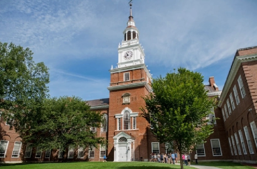 Khuôn viên trường Dartmouth College tại Hanover, New Hampshire. Ảnh Getty Images